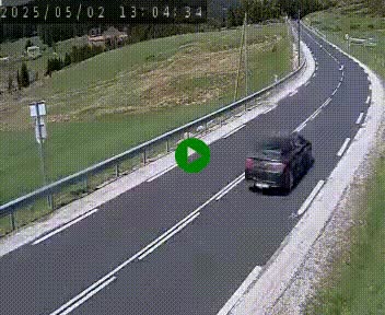 Webcam routière au niveau du col de la Chavade en Ardèche, sur la N102 à 1266 mètres d'altitude