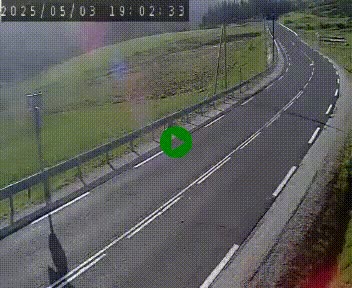 Webcam routière au niveau du col de la Chavade en Ardèche, sur la N102 à 1266 mètres d'altitude