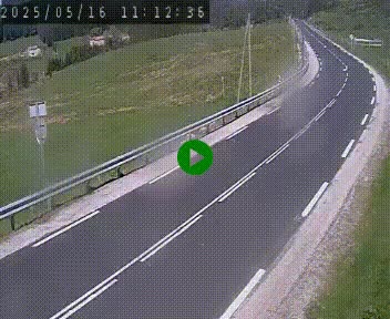 Webcam routière au niveau du col de la Chavade en Ardèche, sur la N102 à 1266 mètres d'altitude