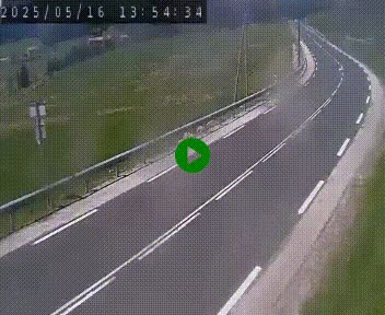 Webcam routière au niveau du col de la Chavade en Ardèche, sur la N102 à 1266 mètres d'altitude