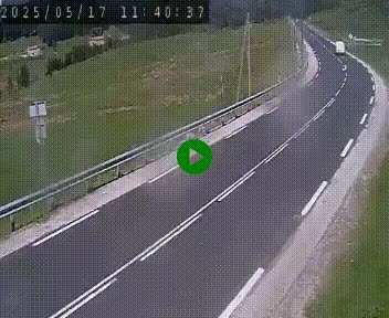 Webcam routière au niveau du col de la Chavade en Ardèche, sur la N102 à 1266 mètres d'altitude