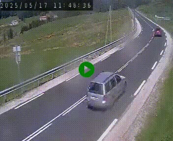 Webcam routière au niveau du col de la Chavade en Ardèche, sur la N102 à 1266 mètres d'altitude