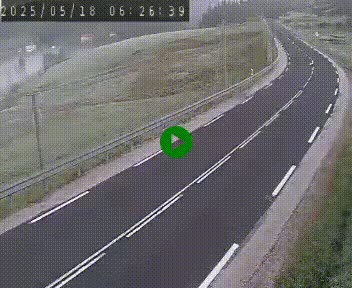 Webcam routière au niveau du col de la Chavade en Ardèche, sur la N102 à 1266 mètres d'altitude