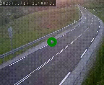 Webcam routière au niveau du col de la Chavade en Ardèche, sur la N102 à 1266 mètres d'altitude