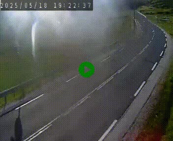 Webcam routière au niveau du col de la Chavade en Ardèche, sur la N102 à 1266 mètres d'altitude