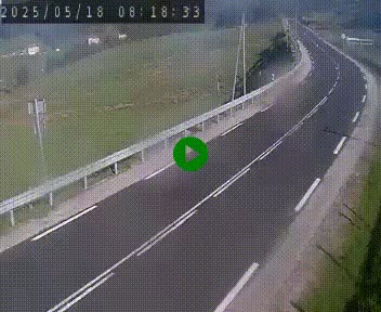 Webcam routière au niveau du col de la Chavade en Ardèche, sur la N102 à 1266 mètres d'altitude