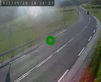 Webcam routière au niveau du col de la Chavade en Ardèche, sur la N102 à 1266 mètres d'altitude