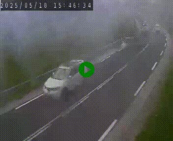 Webcam routière au niveau du col de la Chavade en Ardèche, sur la N102 à 1266 mètres d'altitude