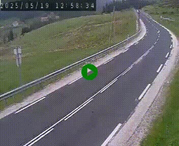 Webcam routière au niveau du col de la Chavade en Ardèche, sur la N102 à 1266 mètres d'altitude