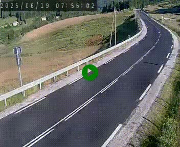 Webcam routière au niveau du col de la Chavade en Ardèche, sur la N102 à 1266 mètres d'altitude