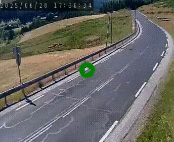 <h2>Webcam routière au niveau du col de la Chavade en Ardèche, sur la N102 à 1266 mètres d'altitude</h2>