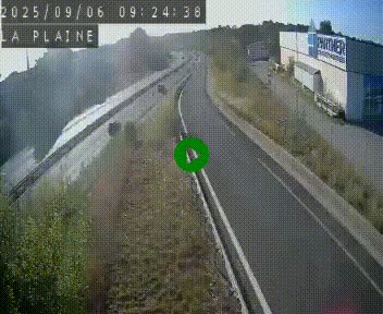 <h2>Caméra routière France - N109, Juvignac - La plaine, en direction de Clermont l'Hérault, à la sortie de Montpellier</h2>