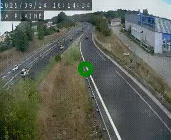 <h2>Caméra routière France - N109, Juvignac - La plaine, en direction de Clermont l'Hérault, à la sortie de Montpellier</h2>