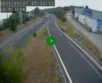 <h2>Caméra routière France - N109, Juvignac - La plaine, en direction de Clermont l'Hérault, à la sortie de Montpellier</h2>