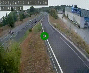 <h2>Caméra routière France - N109, Juvignac - La plaine, en direction de Clermont l'Hérault, à la sortie de Montpellier</h2>