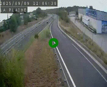 <h2>Caméra routière France - N109, Juvignac - La plaine, en direction de Clermont l'Hérault, à la sortie de Montpellier</h2>