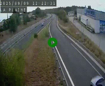 <h2>Caméra routière France - N109, Juvignac - La plaine, en direction de Clermont l'Hérault, à la sortie de Montpellier</h2>