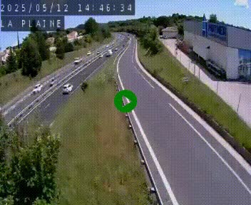 <h2>Caméra routière France - N109, Juvignac - La plaine, en direction de Clermont l'Hérault, à la sortie de Montpellier</h2>