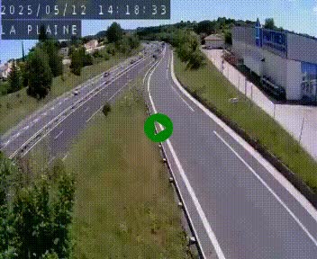 <h2>Caméra routière France - N109, Juvignac - La plaine, en direction de Clermont l'Hérault, à la sortie de Montpellier</h2>