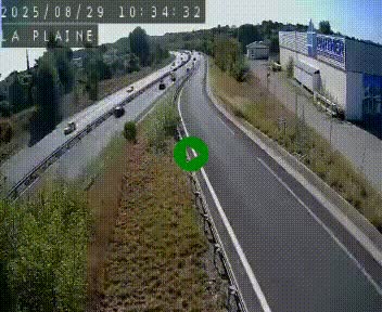 <h2>Caméra routière France - N109, Juvignac - La plaine, en direction de Clermont l'Hérault, à la sortie de Montpellier</h2>