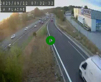 <h2>Caméra routière France - N109, Juvignac - La plaine, en direction de Clermont l'Hérault, à la sortie de Montpellier</h2>