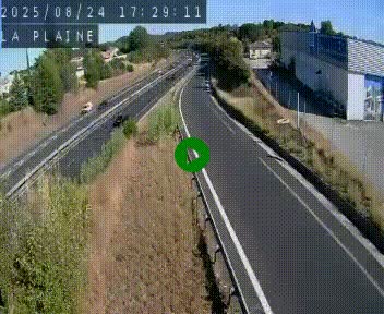<h2>Caméra routière France - N109, Juvignac - La plaine, en direction de Clermont l'Hérault, à la sortie de Montpellier</h2>