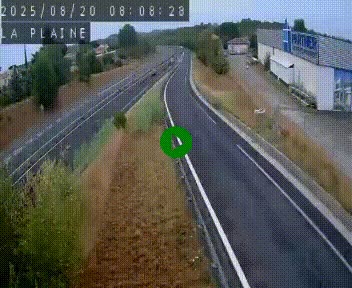 <h2>Caméra routière France - N109, Juvignac - La plaine, en direction de Clermont l'Hérault, à la sortie de Montpellier</h2>