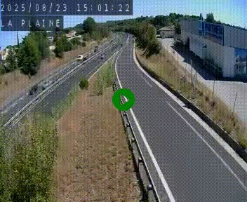 <h2>Caméra routière France - N109, Juvignac - La plaine, en direction de Clermont l'Hérault, à la sortie de Montpellier</h2>