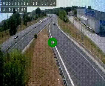 <h2>Caméra routière France - N109, Juvignac - La plaine, en direction de Clermont l'Hérault, à la sortie de Montpellier</h2>