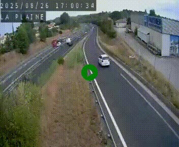 <h2>Caméra routière France - N109, Juvignac - La plaine, en direction de Clermont l'Hérault, à la sortie de Montpellier</h2>