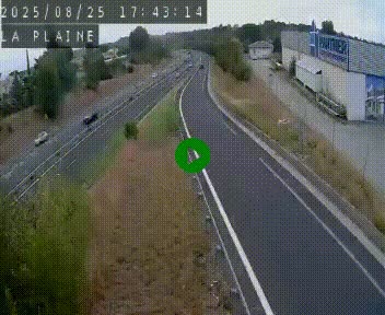 <h2>Caméra routière France - N109, Juvignac - La plaine, en direction de Clermont l'Hérault, à la sortie de Montpellier</h2>