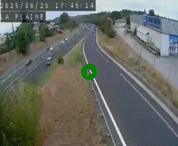 <h2>Caméra routière France - N109, Juvignac - La plaine, en direction de Clermont l'Hérault, à la sortie de Montpellier</h2>