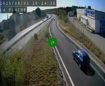 <h2>Caméra routière France - N109, Juvignac - La plaine, en direction de Clermont l'Hérault, à la sortie de Montpellier</h2>