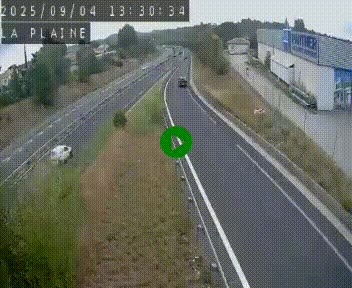 <h2>Caméra routière France - N109, Juvignac - La plaine, en direction de Clermont l'Hérault, à la sortie de Montpellier</h2>
