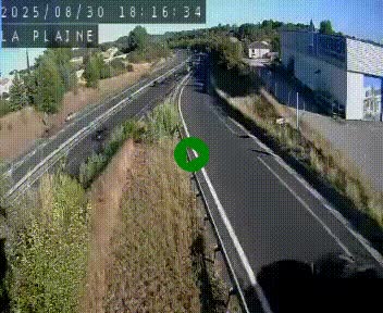 <h2>Caméra routière France - N109, Juvignac - La plaine, en direction de Clermont l'Hérault, à la sortie de Montpellier</h2>