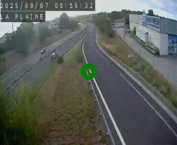 <h2>Caméra routière France - N109, Juvignac - La plaine, en direction de Clermont l'Hérault, à la sortie de Montpellier</h2>