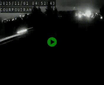 <h2>Caméra routière France - N109, Courpouiran - La plaine, en direction de Clermont l'Hérault, à la sortie de Montpellier</h2>