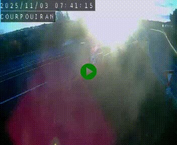 <h2>Caméra routière France - N109, Courpouiran - La plaine, en direction de Clermont l'Hérault, à la sortie de Montpellier</h2>