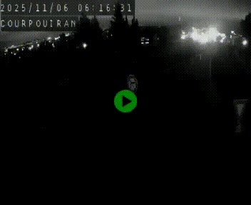 <h2>Caméra routière France - N109, Courpouiran - La plaine, en direction de Clermont l'Hérault, à la sortie de Montpellier</h2>