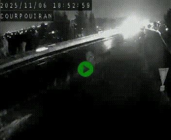 <h2>Caméra routière France - N109, Courpouiran - La plaine, en direction de Clermont l'Hérault, à la sortie de Montpellier</h2>