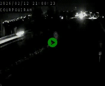 <h2>Caméra routière France - N109, Courpouiran - La plaine, en direction de Clermont l'Hérault, à la sortie de Montpellier</h2>