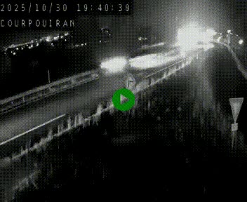 <h2>Caméra routière France - N109, Courpouiran - La plaine, en direction de Clermont l'Hérault, à la sortie de Montpellier</h2>