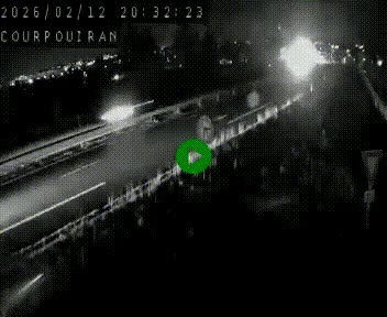 <h2>Caméra routière France - N109, Courpouiran - La plaine, en direction de Clermont l'Hérault, à la sortie de Montpellier</h2>