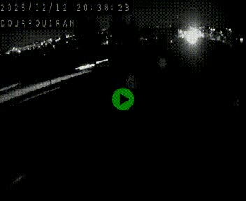 <h2>Caméra routière France - N109, Courpouiran - La plaine, en direction de Clermont l'Hérault, à la sortie de Montpellier</h2>