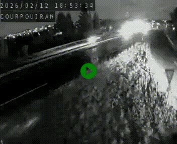 <h2>Caméra routière France - N109, Courpouiran - La plaine, en direction de Clermont l'Hérault, à la sortie de Montpellier</h2>