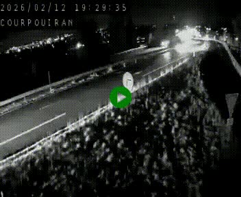 <h2>Caméra routière France - N109, Courpouiran - La plaine, en direction de Clermont l'Hérault, à la sortie de Montpellier</h2>