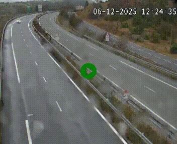 <h2>Caméra autoroute A75 à hauteur de la sortie 49 Le Caylar en direction de Montpellier</h2>