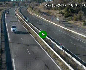 <h2>Caméra autoroute A75 à hauteur de la sortie 49 Le Caylar en direction de Montpellier</h2>