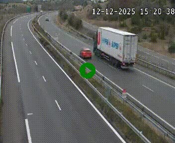 <h2>Caméra autoroute A75 à hauteur de la sortie 49 Le Caylar en direction de Montpellier</h2>
