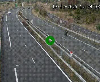 <h2>Caméra autoroute A75 à hauteur de la sortie 49 Le Caylar en direction de Montpellier</h2>